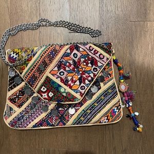 Boho clutch/crossbody bag by Love Bohemian Live